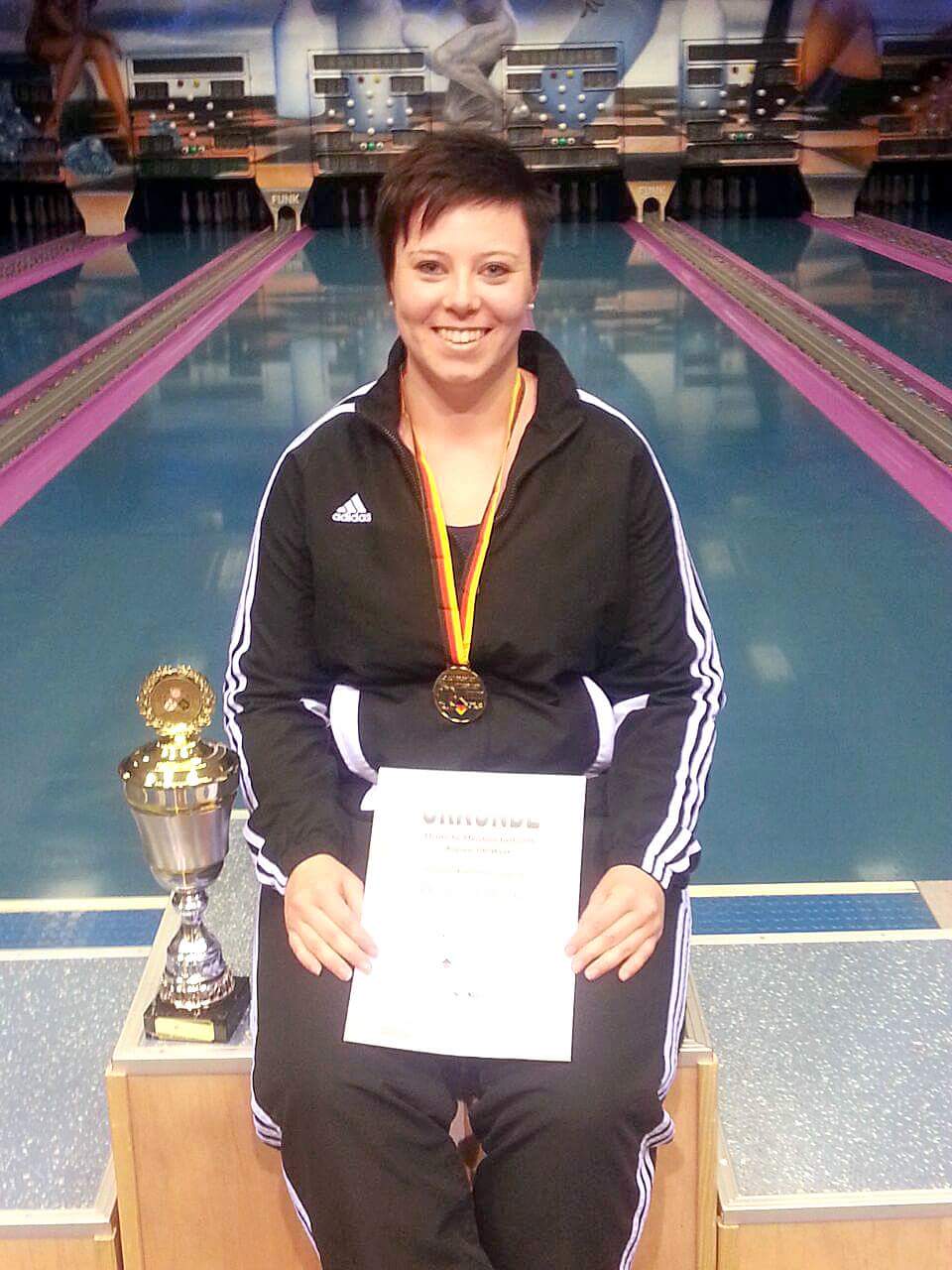 Deutsche Meisterschaft 100 Wurf 2015