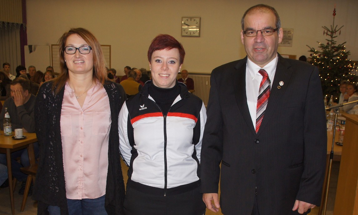 Deutsche Meister 120 Wurf Sabrina Hoffmann / 100 Wurf Sandra Brunner