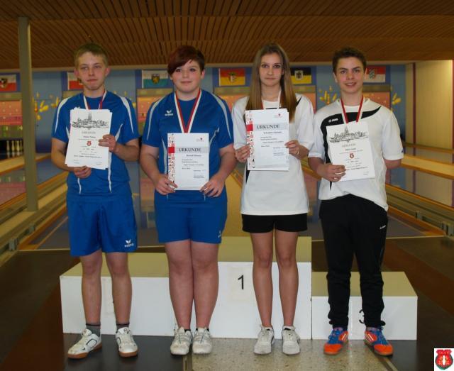 Stadt-, Kreis- und Einzelmeisterschaft 2012/2013                                       Alle Erstplatzierten U 18 und U 14