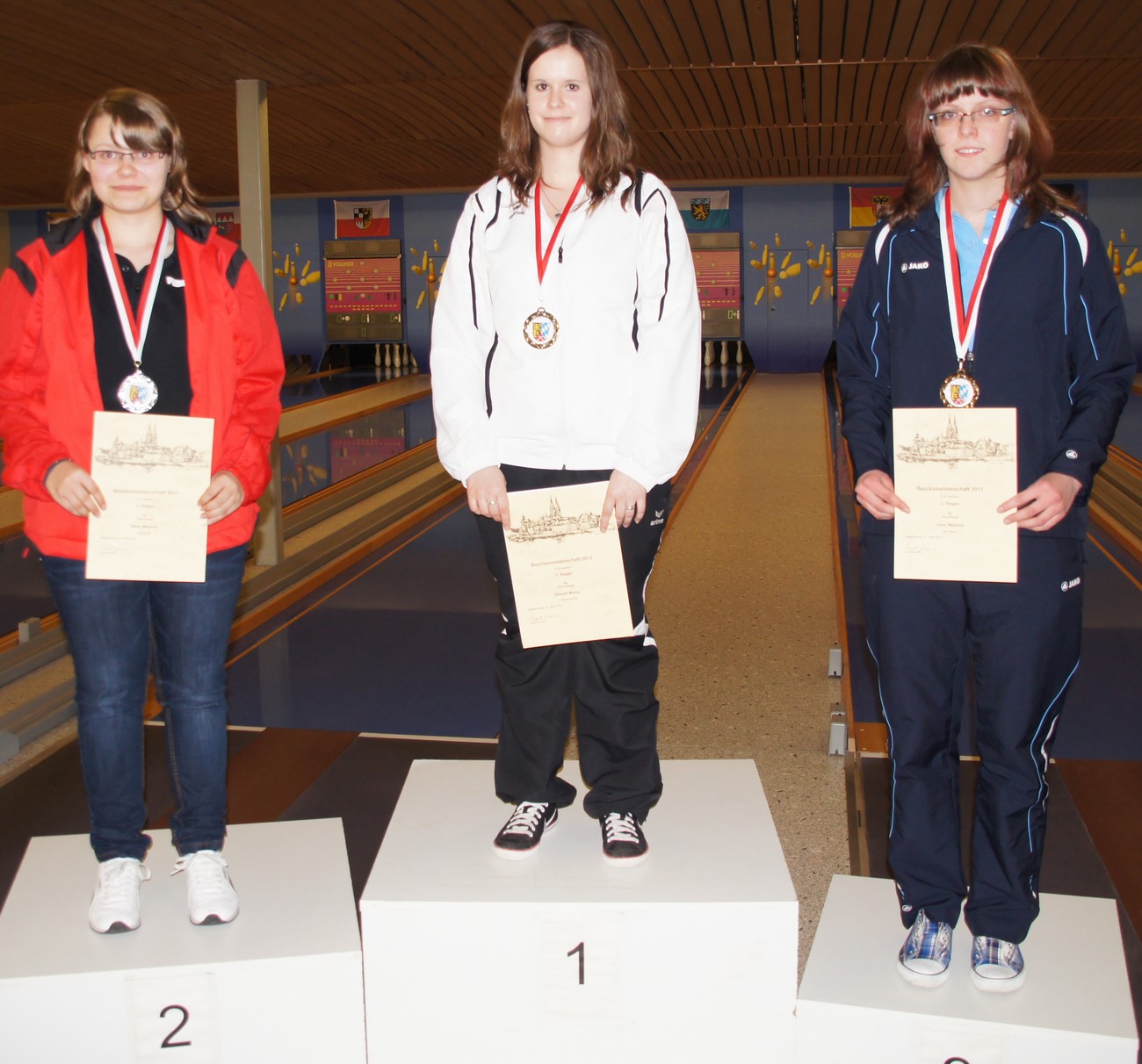 Bezirksmeisterschaft 2013 in Regensburg U 23 w
