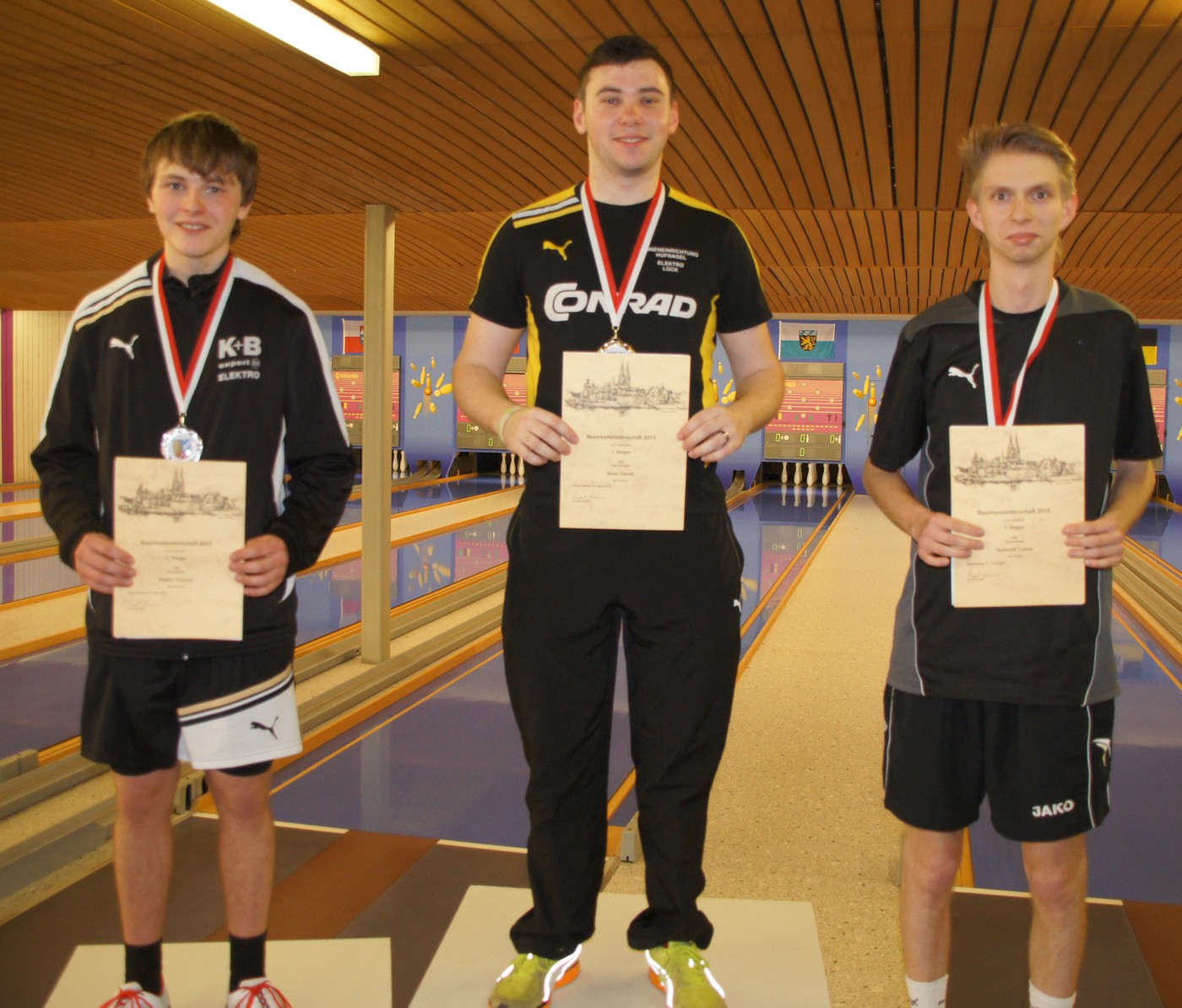 Bezirksmeisterschaft 2013 in Regensburg U 23 m