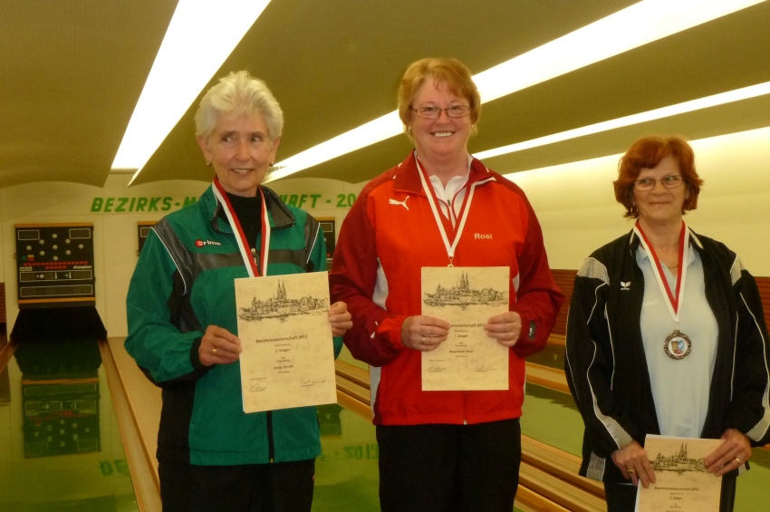 Bezirksmeisterschaften 2013 in Weiden Seniorinnen B