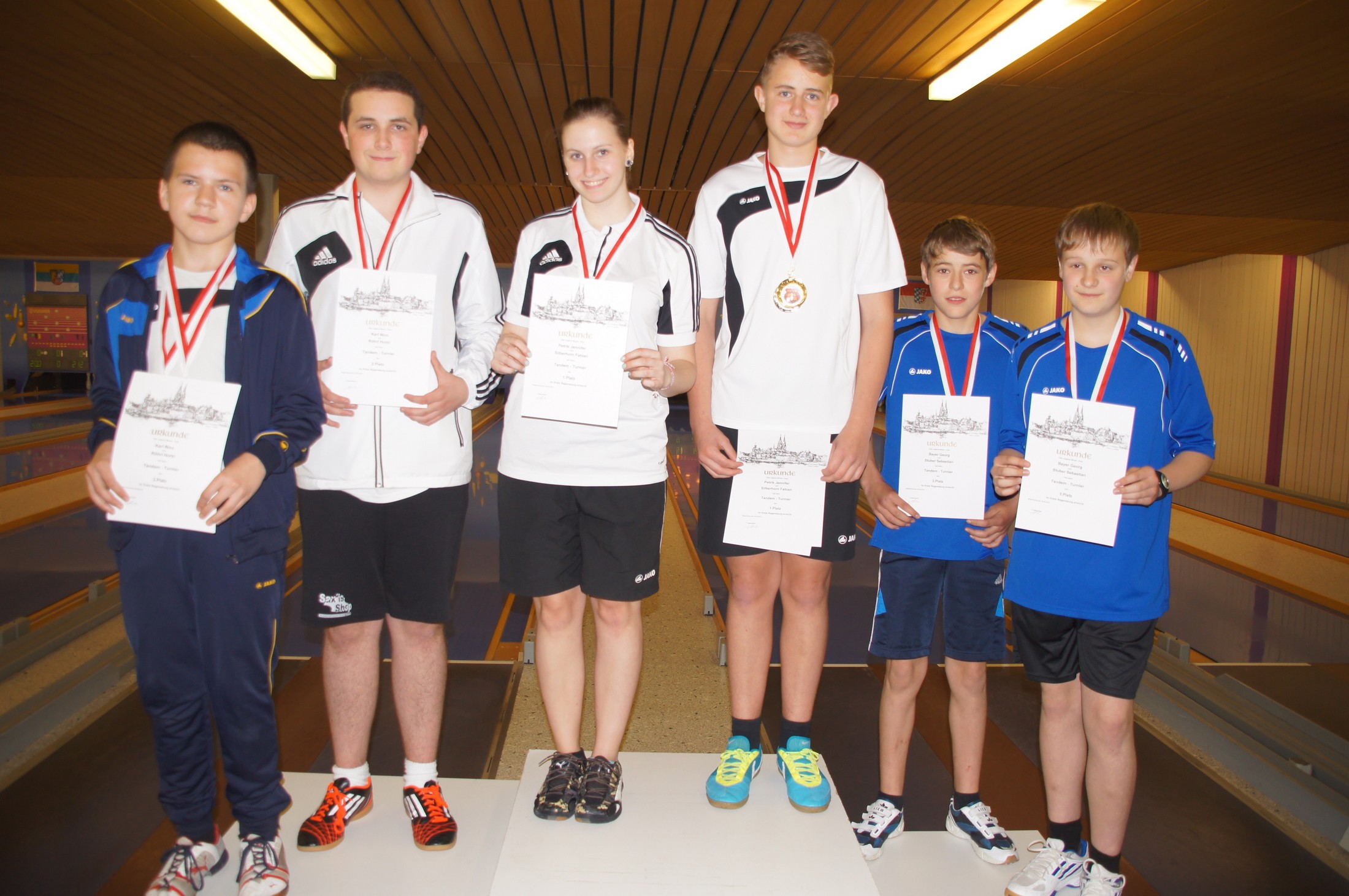 Tandemmeisterschaft 2014 Jugend Mixed