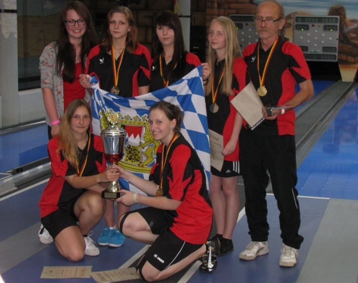 Deutscher Jugendmeister U 18 weiblich 2014                 SKV-Regensburg