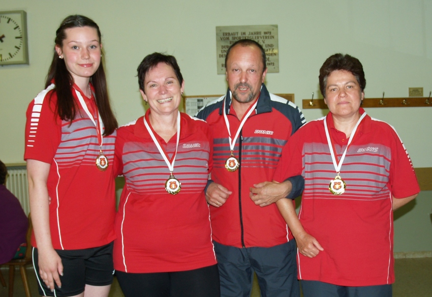 Platz 1 Frauen gemischt TSV Deuerling F2gem.