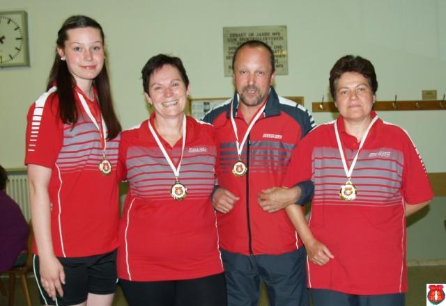 Platz 1 Frauen gemischt TSV Deuerling F2gem.