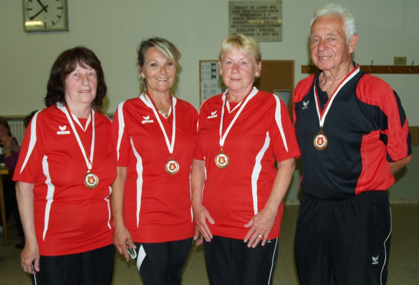 Platz 3 Frauen gemischt SG Walhalla 3