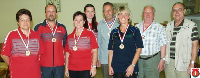 Sieger Kreisklassenpokal 2014 4er Mannschaften
