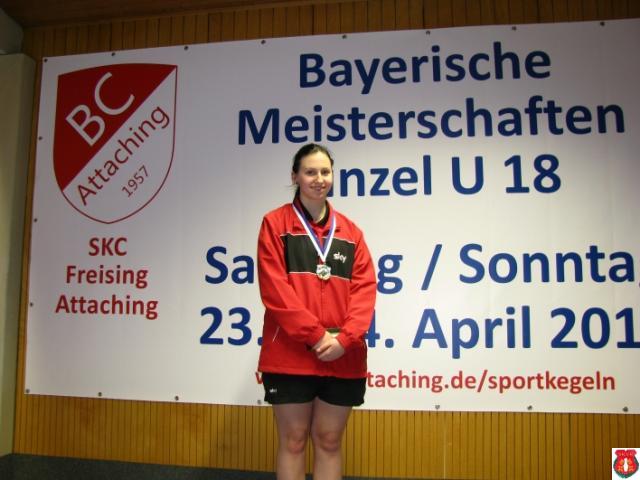 Bayerische Einzel-Jugendmeisterschaft 2016 in Freising Attaching